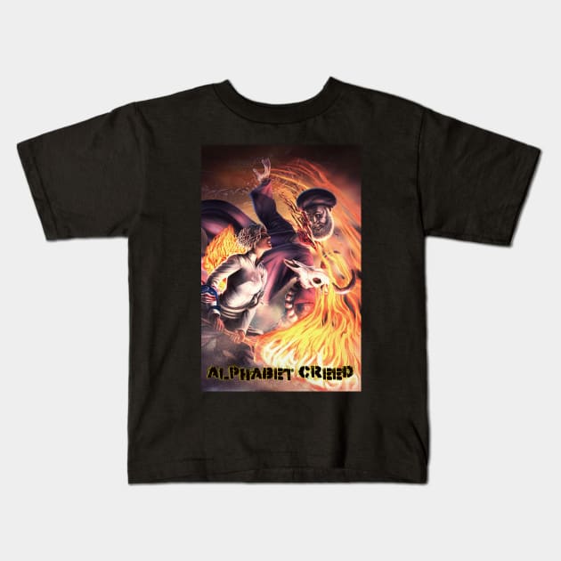 Ayatollah Decapitation Kids T-Shirt by Forms Theory Comics